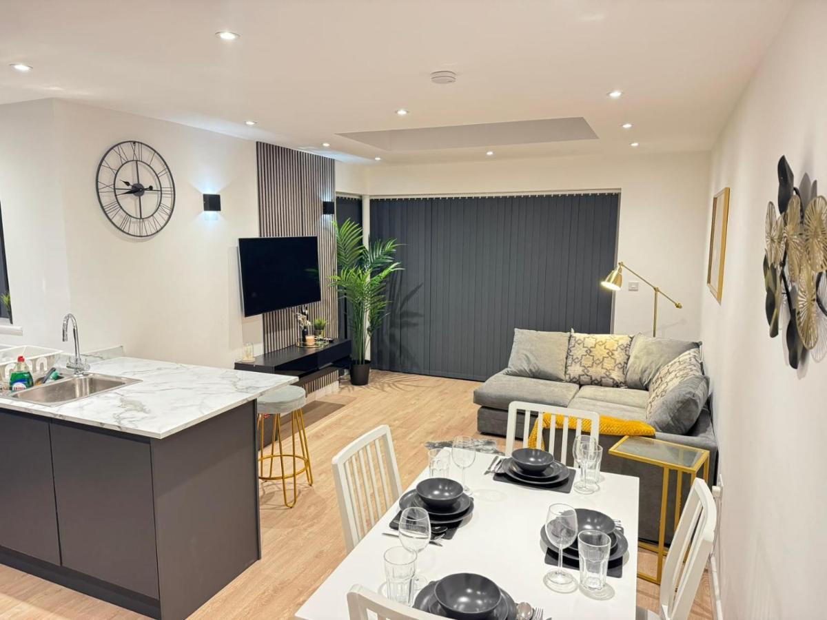 Stylish 4Bd - Coop Live - Etihad - Parking - Ev Villa Manchester Ngoại thất bức ảnh