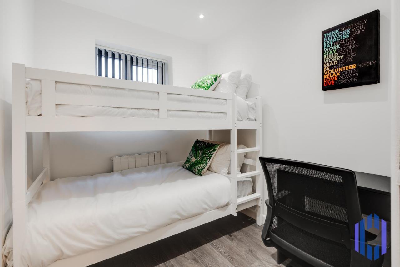 Stylish 4Bd - Coop Live - Etihad - Parking - Ev Villa Manchester Ngoại thất bức ảnh