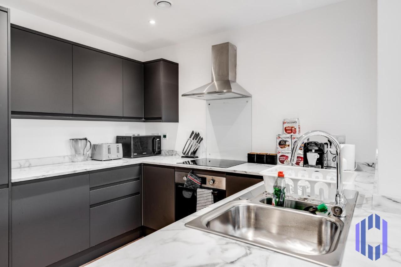 Stylish 4Bd - Coop Live - Etihad - Parking - Ev Villa Manchester Ngoại thất bức ảnh