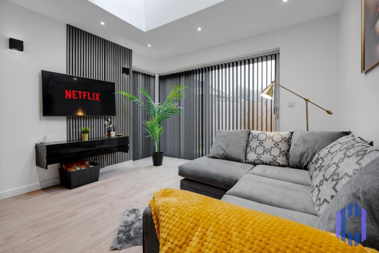 Stylish 4Bd - Coop Live - Etihad - Parking - Ev Villa Manchester Ngoại thất bức ảnh
