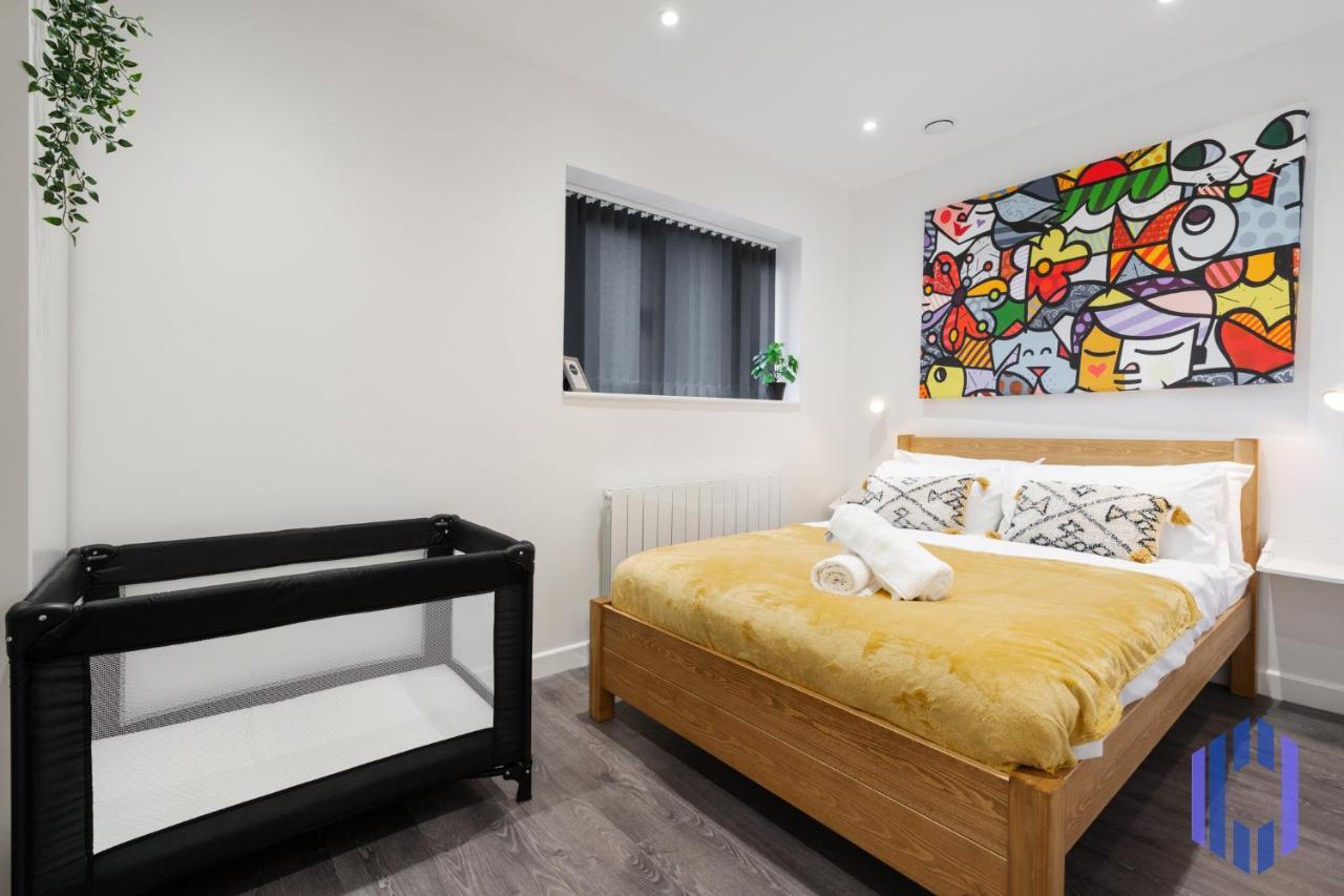 Stylish 4Bd - Coop Live - Etihad - Parking - Ev Villa Manchester Ngoại thất bức ảnh
